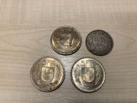 Silbermünzen 5 SFr und 2 SFr