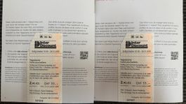 2 SBB Tageskarten wegen nicht gebrauch zu verkaufen.