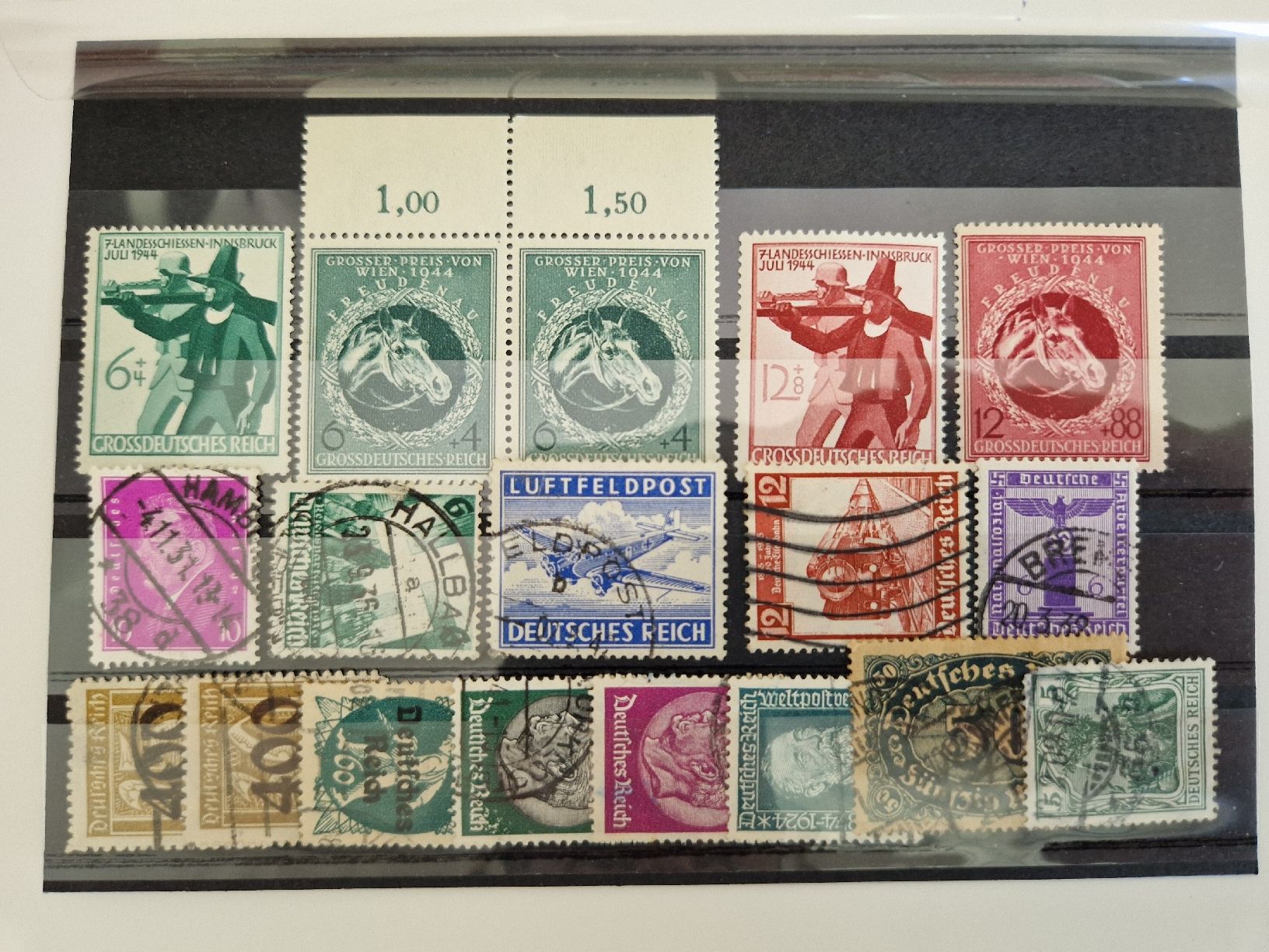 Tutti i francobolli: Deutsches Reich Briefmarken – Usato da St. Gallen venduto da Enrico_SG