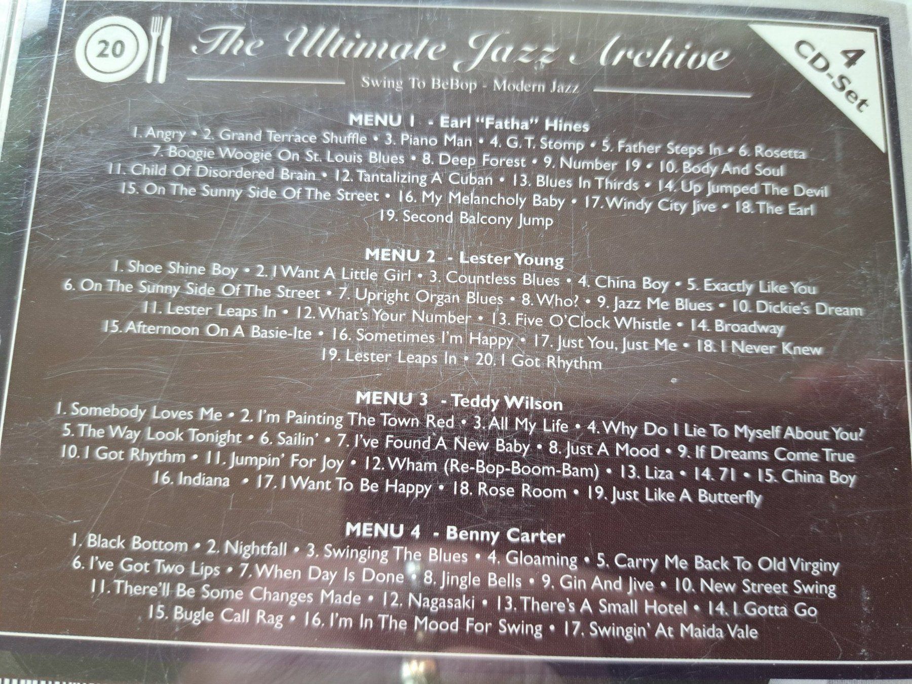 CD: Cd the Ultimate Jazz Archive 4 cds  – Usato da Pully venduto da bro_n52j 3