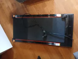 Elektrisches Laufband schwarz flach guter Zustand