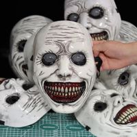 ✅ NEU Exorzist Lächelnde Dämonenmaske für Halloween Cosplay