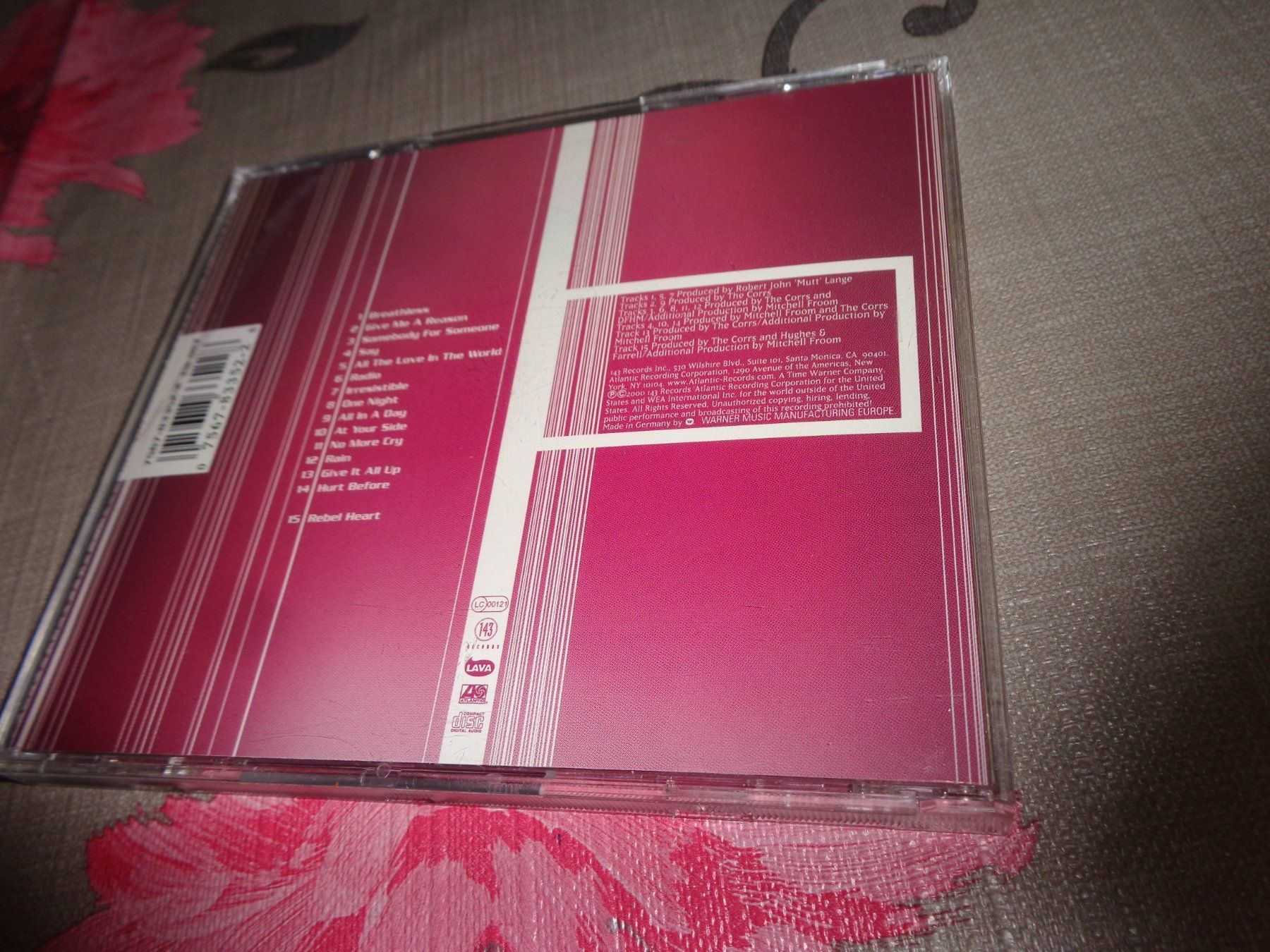 CD: The Corrs - in blue CD – Usato da Olten venduto da Disc-Ausverkauf 1