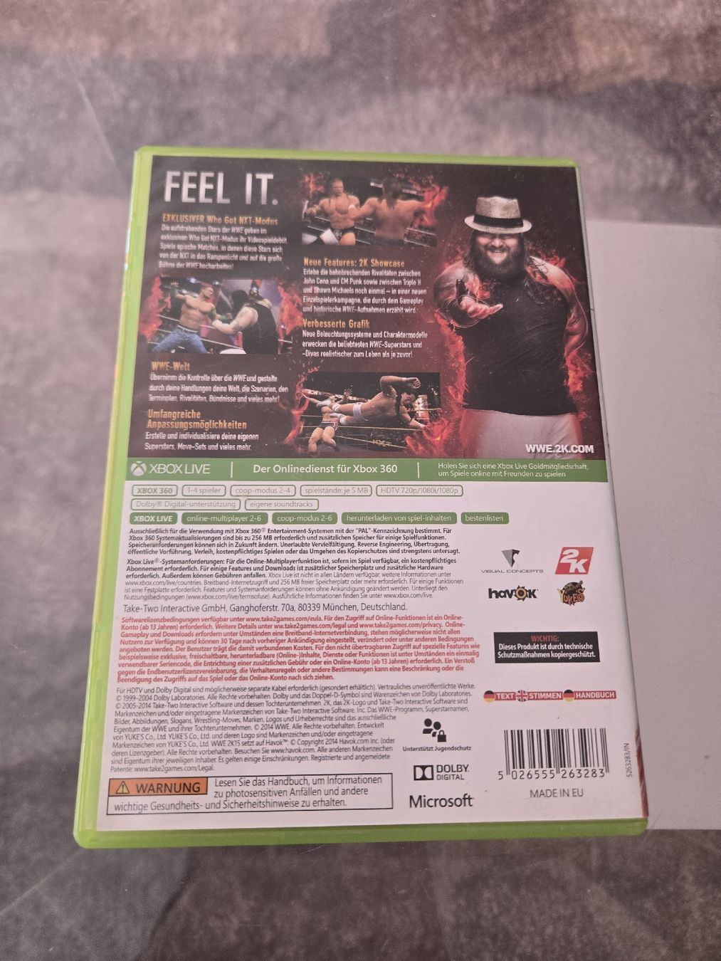 Giochi: WWE 2015 Xbox 360 – Usato da Bussigny venduto da Kfdlt 1