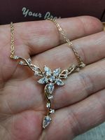 Collier avec zircons
