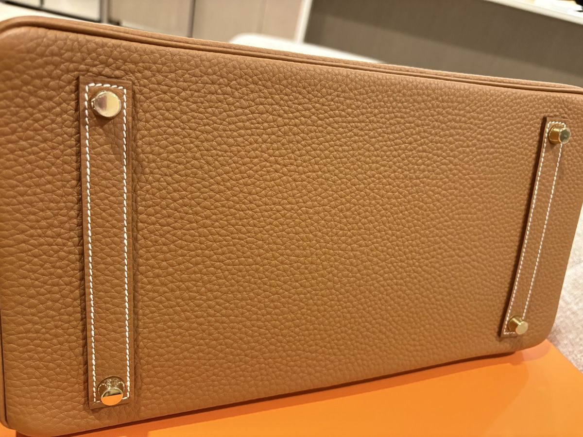 Hermès Borse da donna: Hermes Birkin 35 gold retourne – Nuovo (secondo la descrizione) da Kilchberg ZH venduto da cruella 7