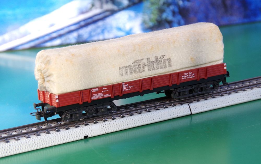 Märklin H0 Flachwagen Mit Stoffverdeck | Kaufen Auf Ricardo