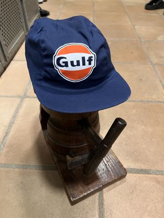 CHF1.40 Oldtimer Kappe Gulf Benzin New old stock 43 Stk