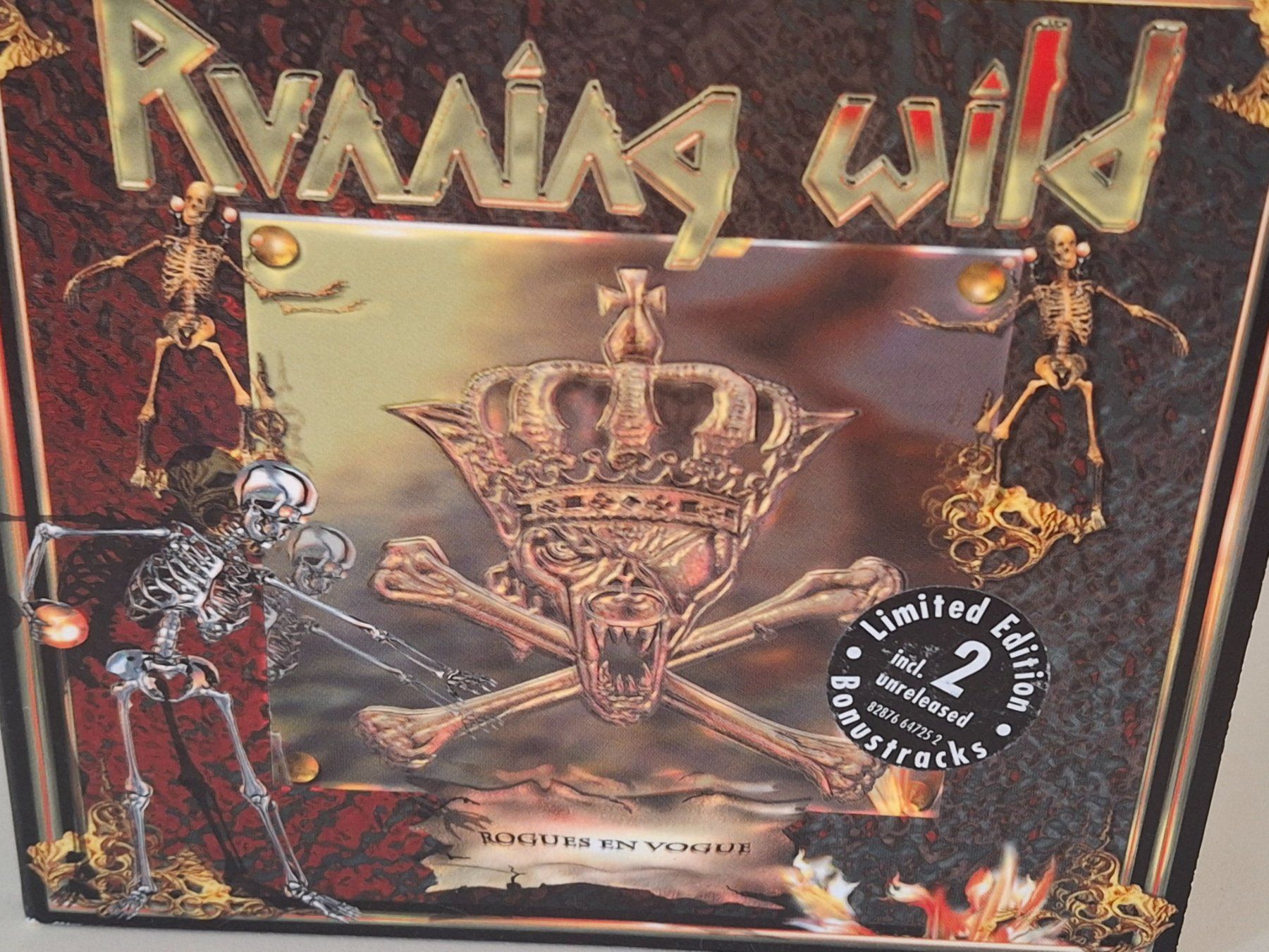 CDs: CD Running Wild  - Rogues en Vogue    Limited Edition – D'occasion à Aarberg par Jackup1