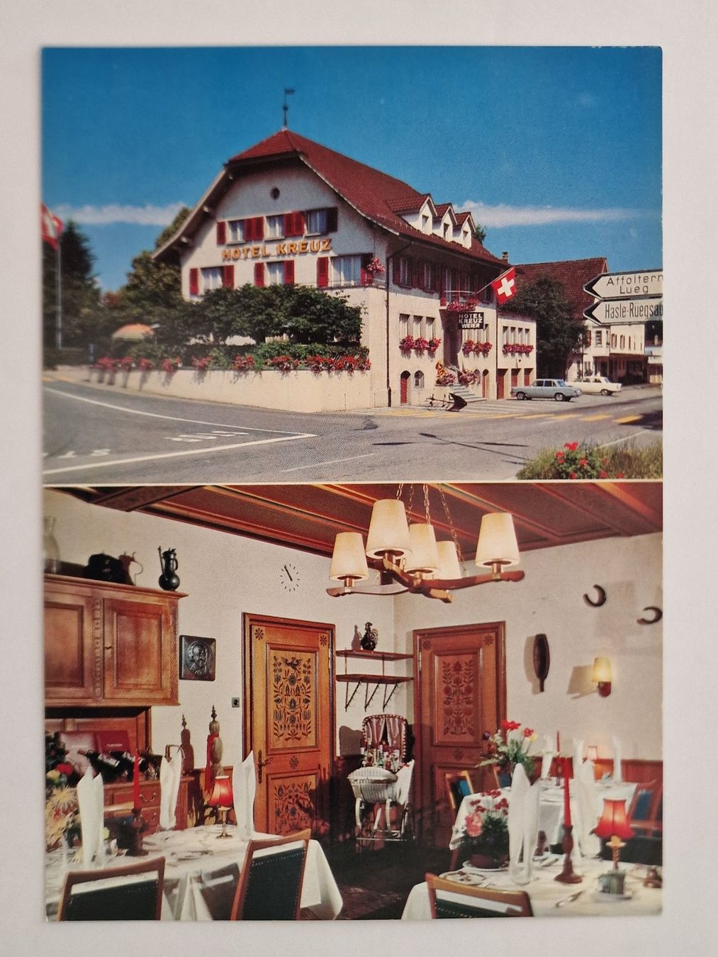 Ansichtskarten: Hotel Kreuz Weier im Emmental – Gebraucht aus Rüegsauschachen von Hbru