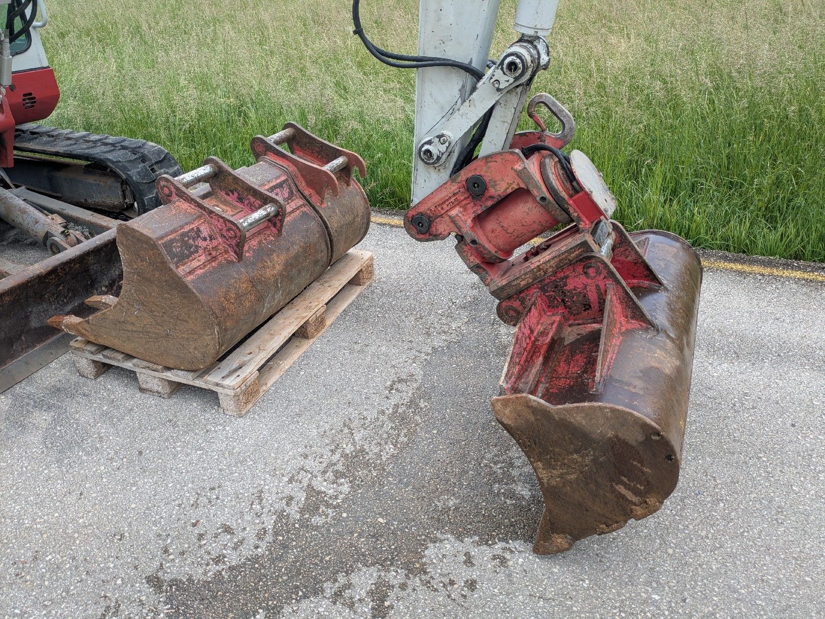 Takeuchi Escavatori: Takeuchi TB145 Bagger, Raupenbagger, Pelle, Pelleteuse – Usato da Couvet venduto da nicolas30 5