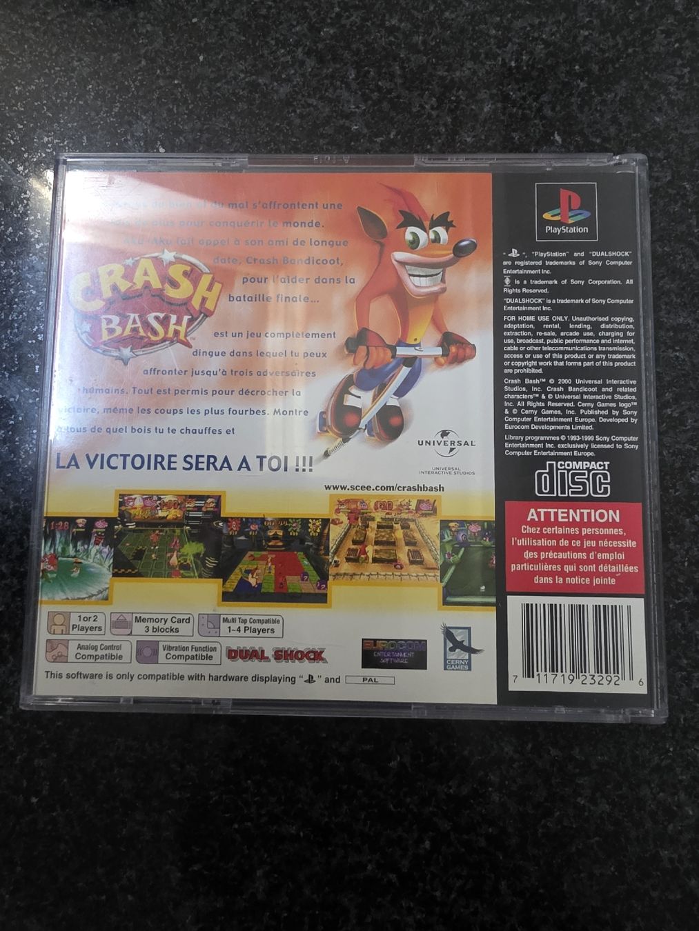 Giochi: Crash Bash PS1 – Usato da Chavornay venduto da Crash37 1