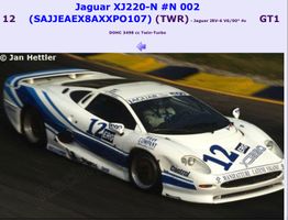 Jaguar XJ220 Italian GT 1/43