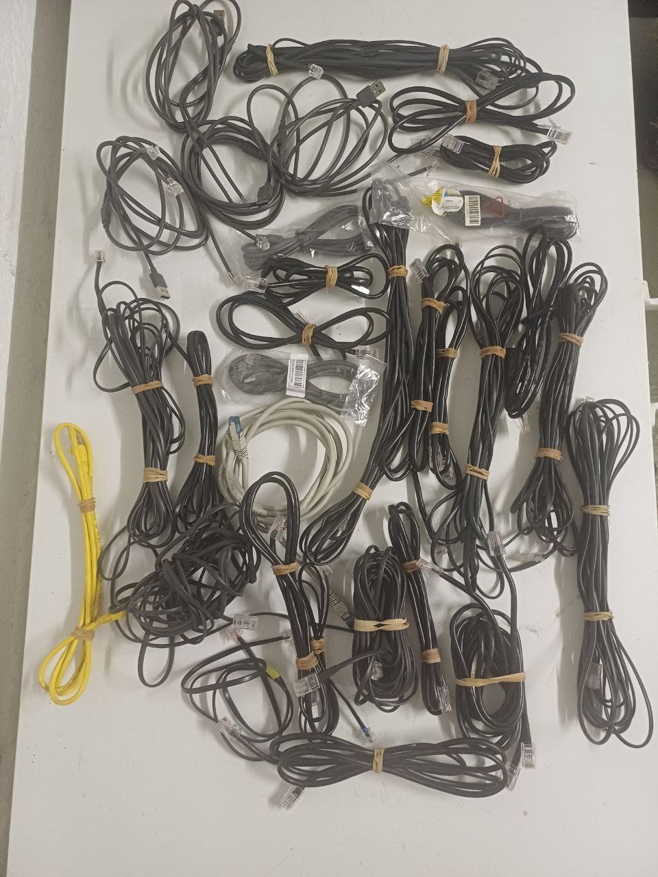 Cavi: Netzwerkkabel, 30 Stück. – Usato da Bern venduto da Yunkom