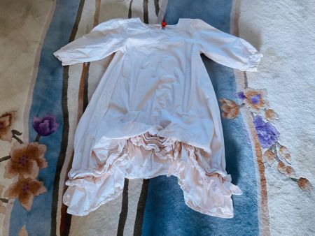Adorable robe tunique romantique couleur crème EWA I WALLA S