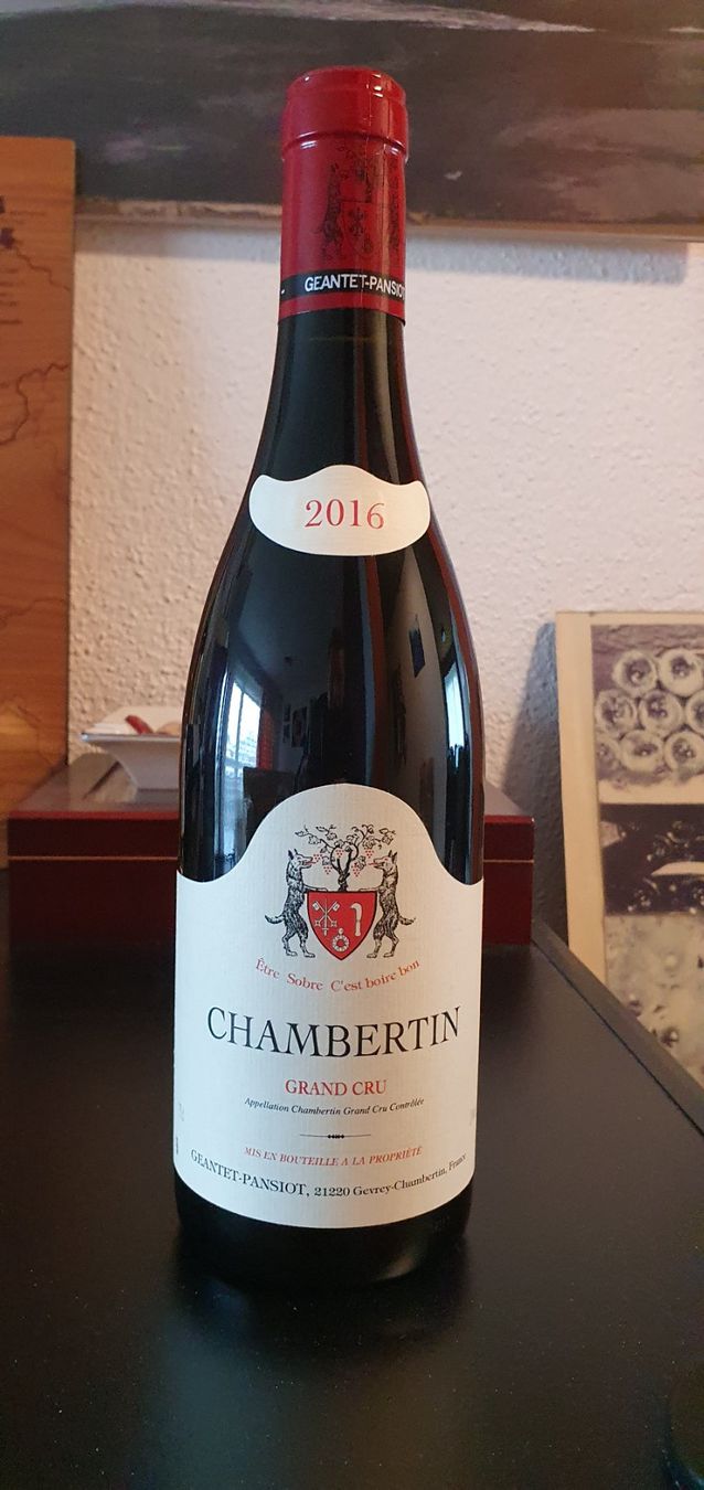 Vino: CHAMBERTIN 2016 Grand Cru - GEANTET-PANSIOT – Nuovo e nell'imballaggio originale da Lenzburg venduto da Reto013 3
