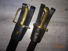 Lederfrosch für Weidmesser, Säbel.