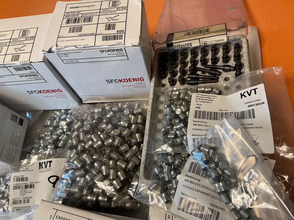 Riesenposten KOENIG EXPANDER Dichtstopfen Spreizstopfen (Neu (gemäss ...
