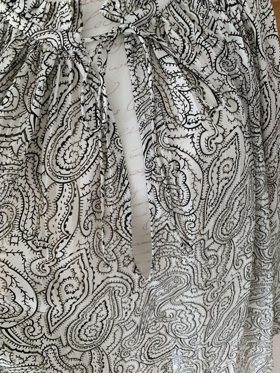 H&M Camicette: H&M Chiffonbluse Paisley Muster Gr. 4XL – Usato da Ellikon an der Thur venduto da Bali1999 2