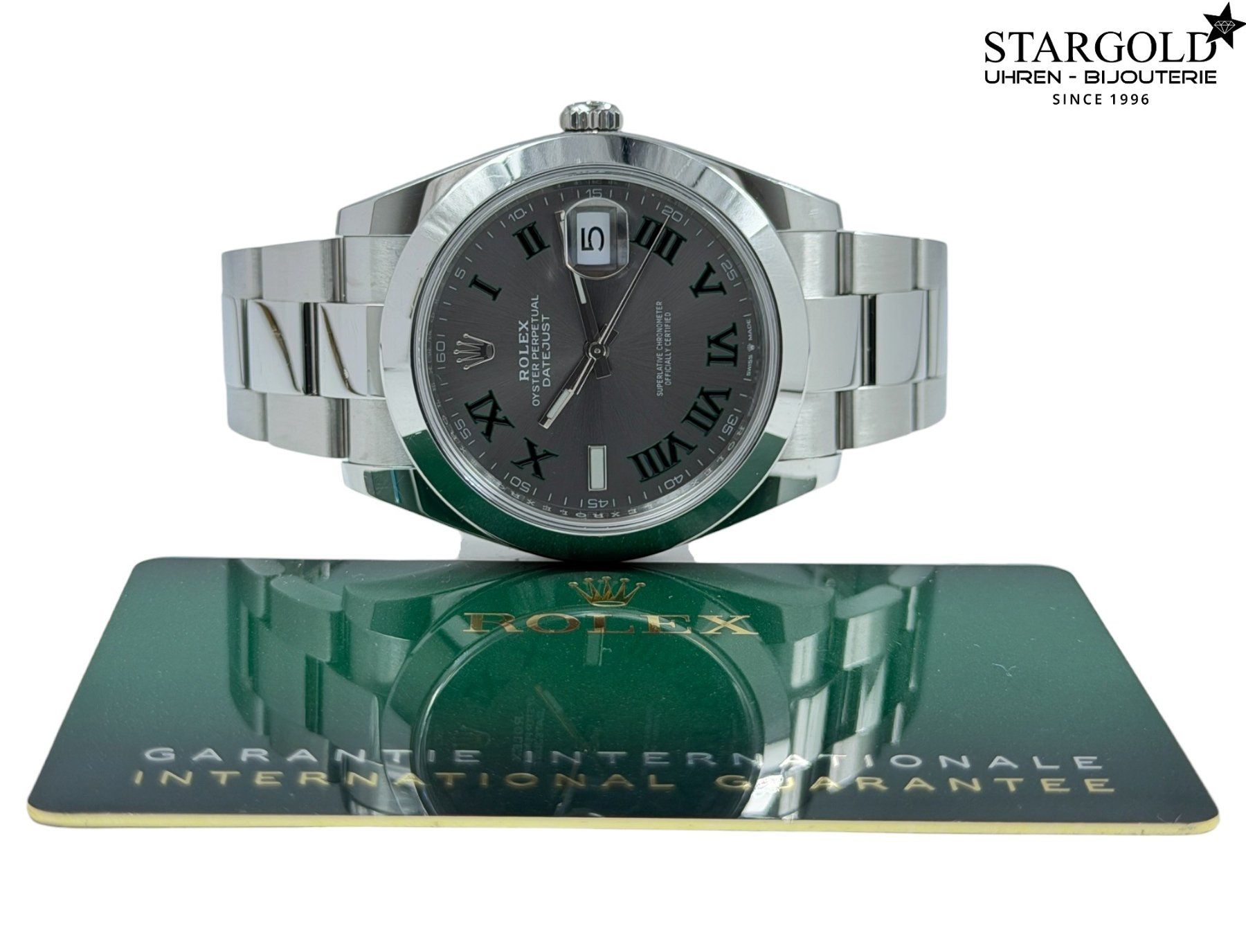 Rolex Montres: Rolex Datejust Wimbledon 41 - 126300 – D'occasion à Zürich par Stargold-Uhren 9