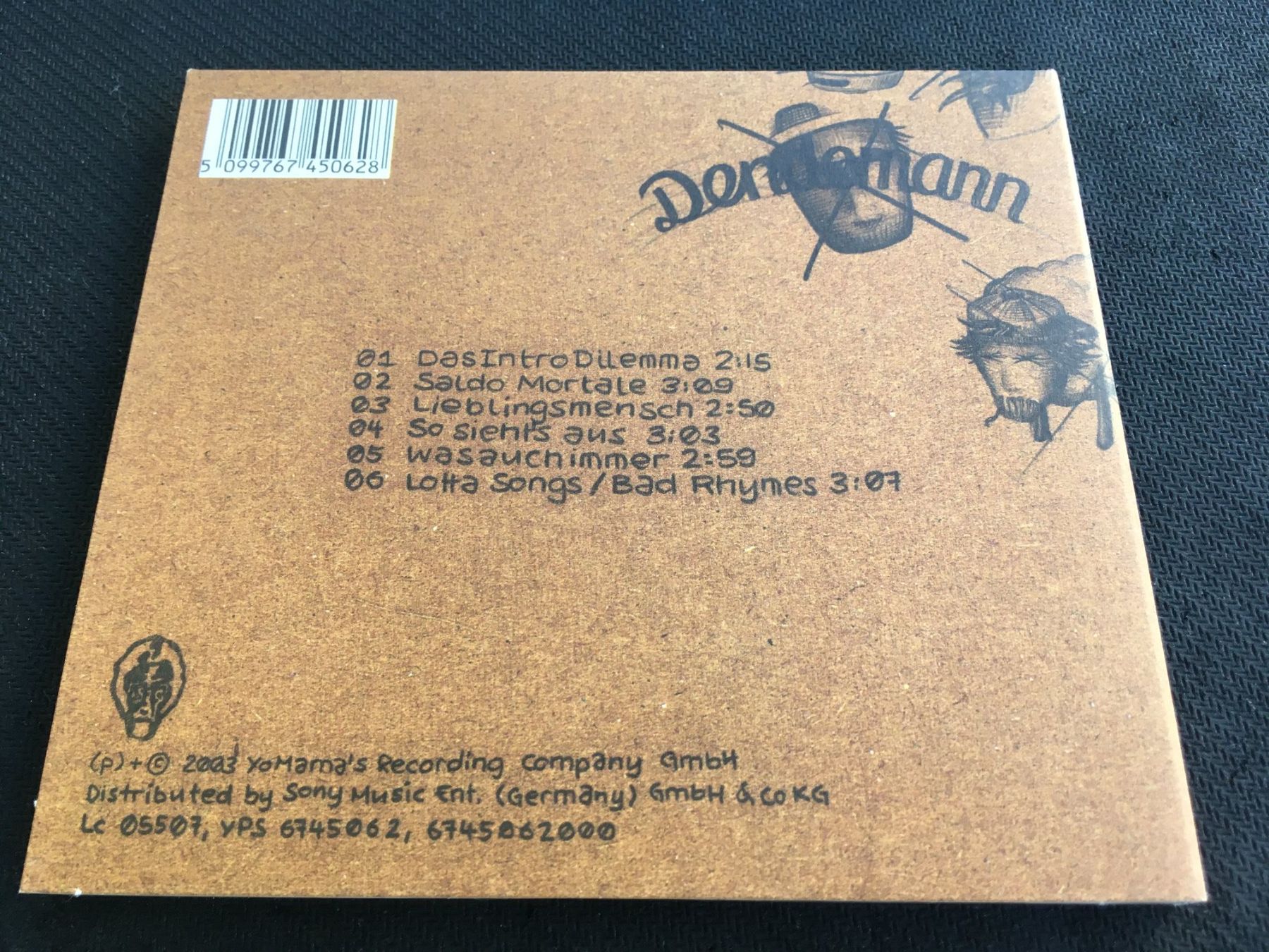 CD: Dendemann - Das Schweigen Dilemma -CD- – Usato da St.Gallen venduto da MedienJoe 2