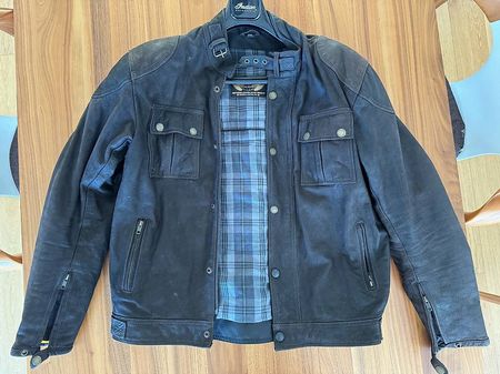 Moto Eleven Lederjacke Herren