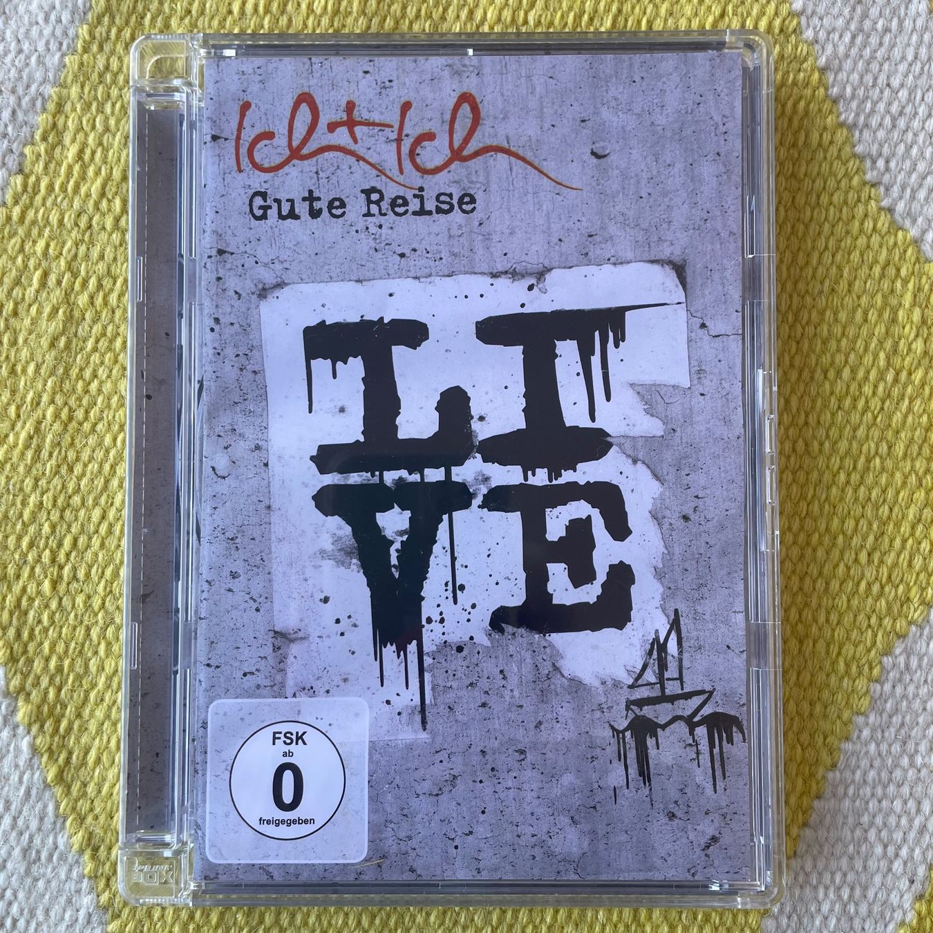 Alle DVDs: ICH+ICH-DVD LIVE GUTE REISE – Gebraucht aus Rorschacherberg von CD-Roli