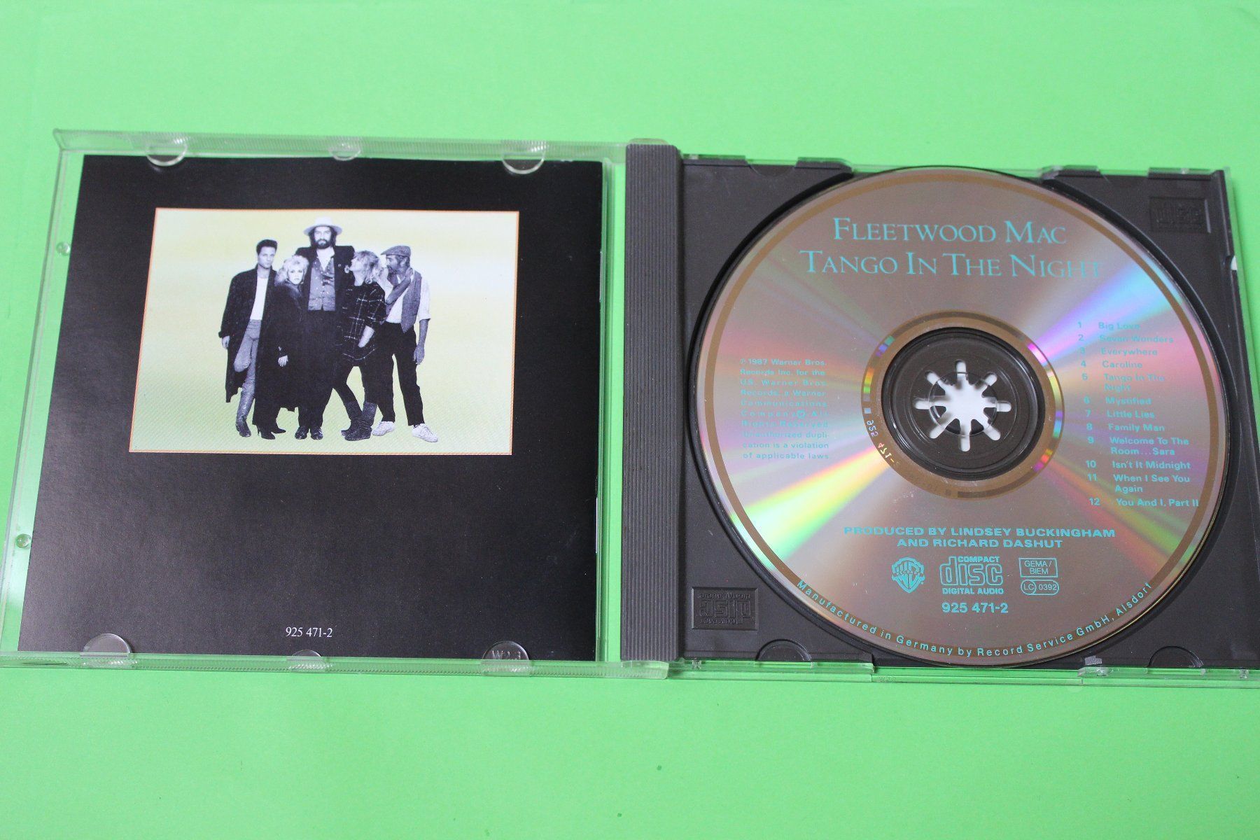 CD: FLEETWOOD MAC - TANGO IN THE NIGHT 80s-CD 1987 – Usato da Tübach venduto da JamesStone 3