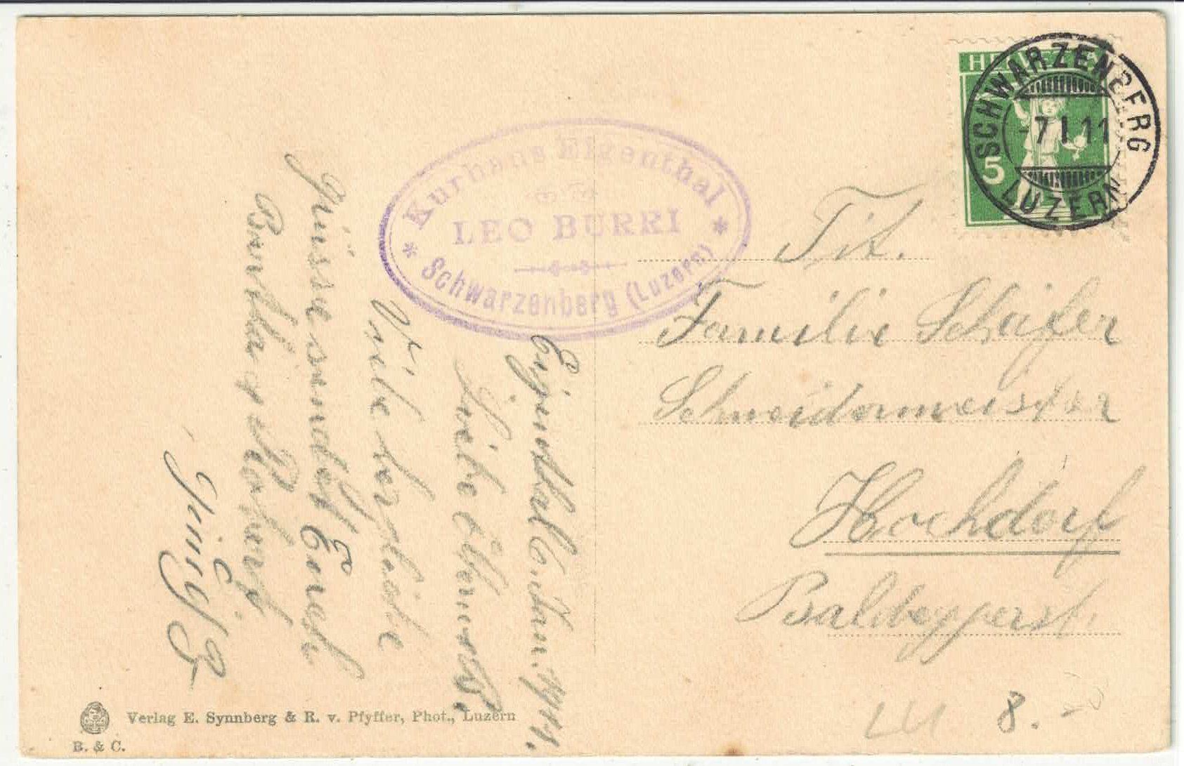 Cartes postales: Kurhaus Eigental – Défectueux à Ettingen par Kartenplanet 1