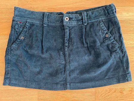 Tommy Hilfiger Minirock aus Kord Gr. L NEUwertig