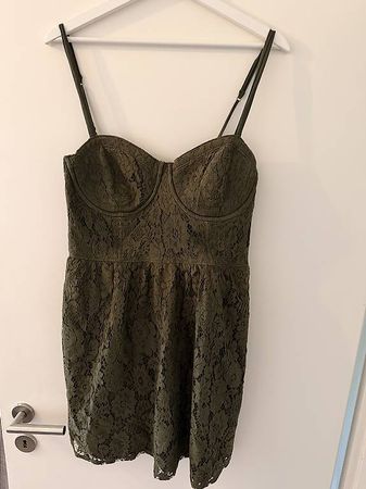 Abercrombie & Fitch Kleid  Gr. L (Spitze, Korsage)