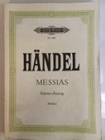 Noten Händel: Messias Ed Peters 4501 Klavierauszug