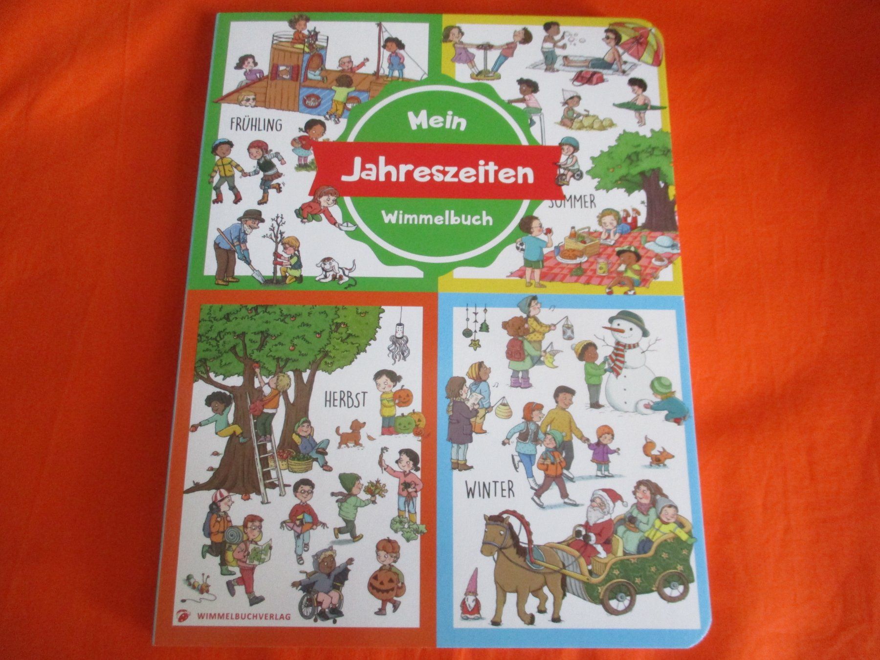 Libri: Wimmelbuch Jahreszeiten – Nuovo (secondo la descrizione) da Birsfelden venduto da alles-muss-raus