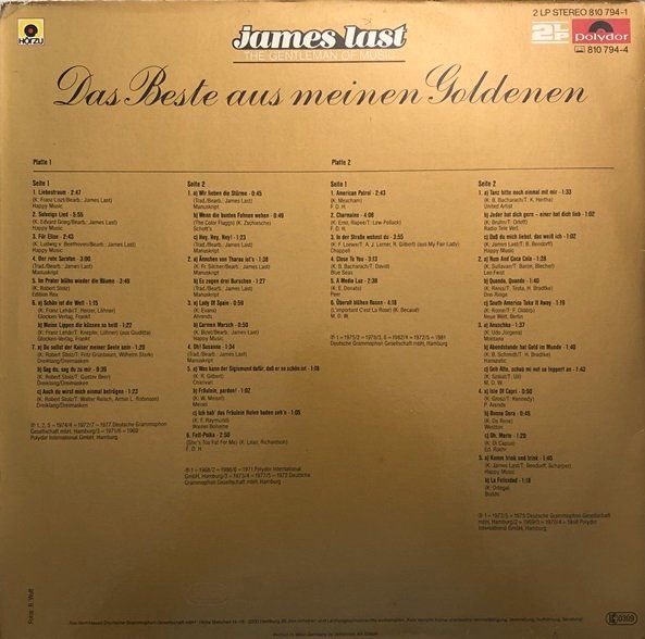 Schallplatten: 6x LPs James Last – Gebraucht aus Grüningen von azulvinyl 2