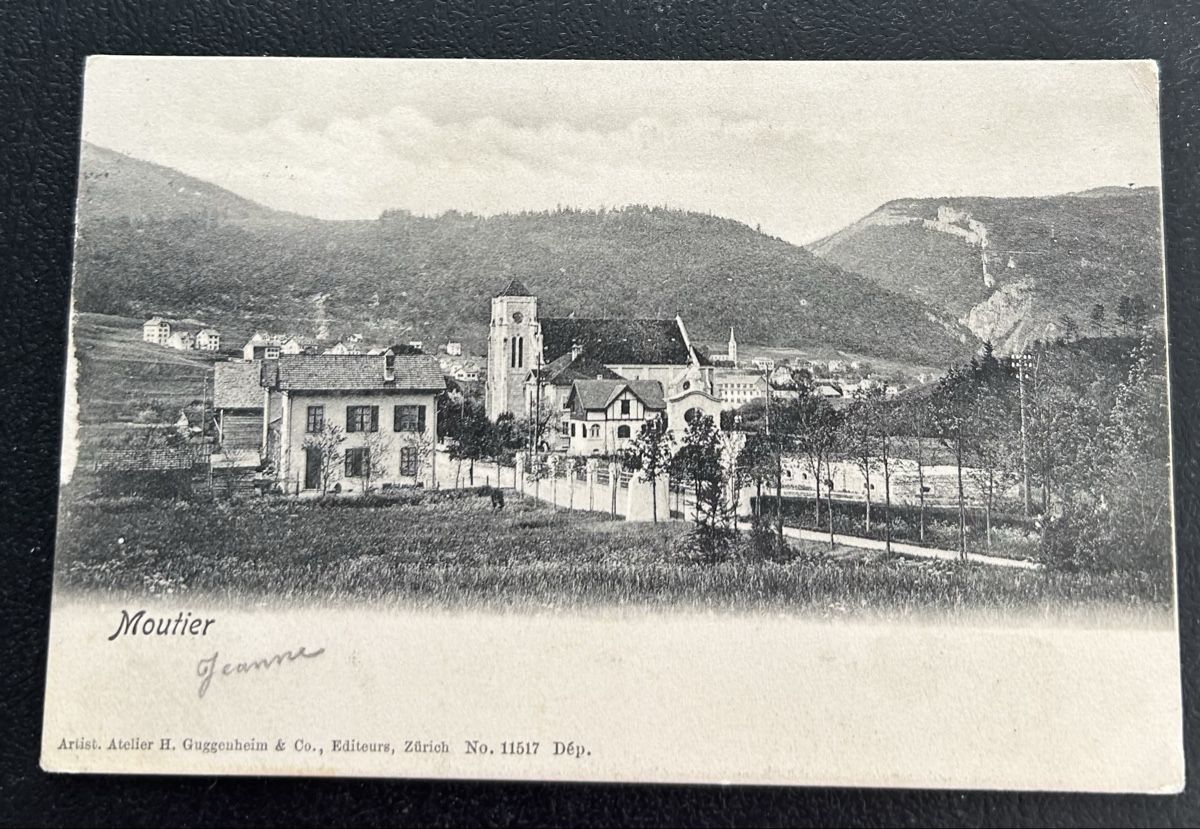 Cartoline postali: AK Moutier 1905 – Usato da Horw venduto da Tellbub