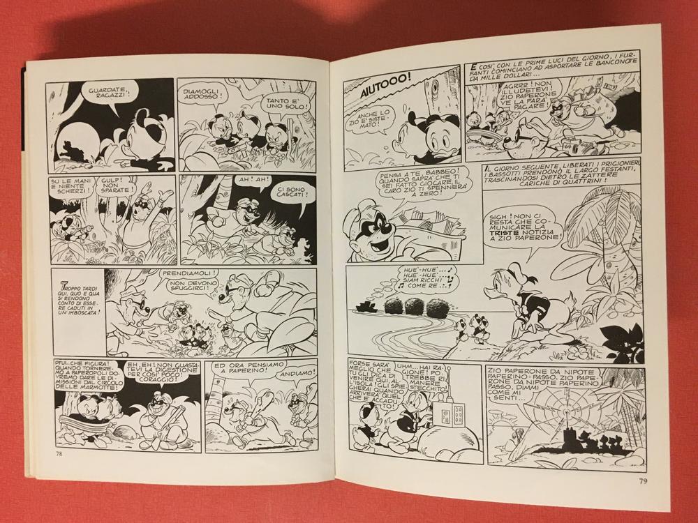 WALT DISNEY I CLAMOROSI COLPI DELLA BANDA BASSOTTI - MONDADORI 1973