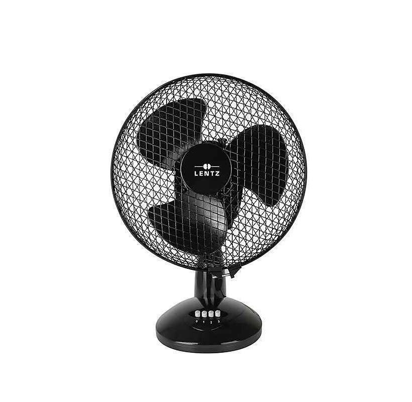 Ventilatoren: Lentz Tischventilator 30cm schwarz – Neu und originalverpackt aus Basel von Seifehuesli