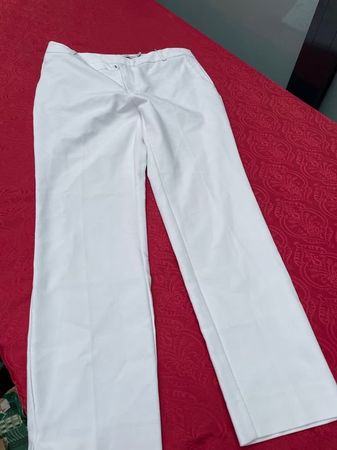 Damen Hose Stradivarius 38 weiss