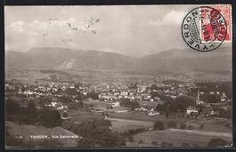 AK Yverdon, Vue Générale, 1914