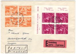 ARBON auf Express mit Viererblock MiF nach UNTERSIGGENTHAL