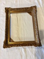 Barocker Bilderrahmen gold antik 45 x38 cm