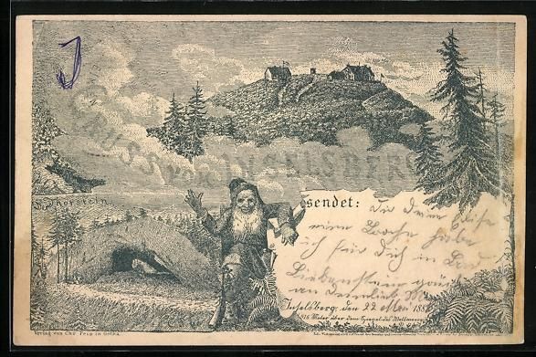 Entiers postaux: Vorläufer-Lithographie Ganzsache PP6 F7 – D'occasion à Berlin par bartko-reher