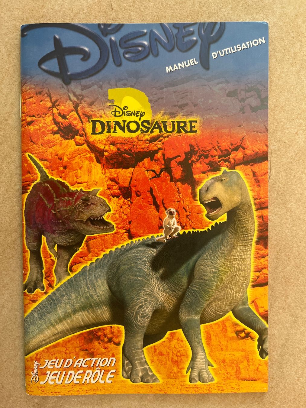 Microsoft Giochi: Manuel de jeu pour PC Disney Dinosaure Bink Video – Usato da Vernayaz venduto da Darkfrost