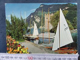 STANSSTAD SCHNITZERTURM 1964 ONW AK BOOTE