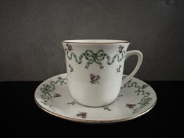 Antik England Demitasse & Unterteller 2STK/PCS (von 1914)