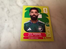 Panini Fifa Fussball WM 2026 Sticker Nawaf Buwashl KSA 5