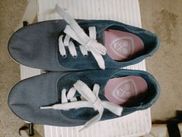 Scarpe da ginnastica Lacoste donna blu taglia 36 usate