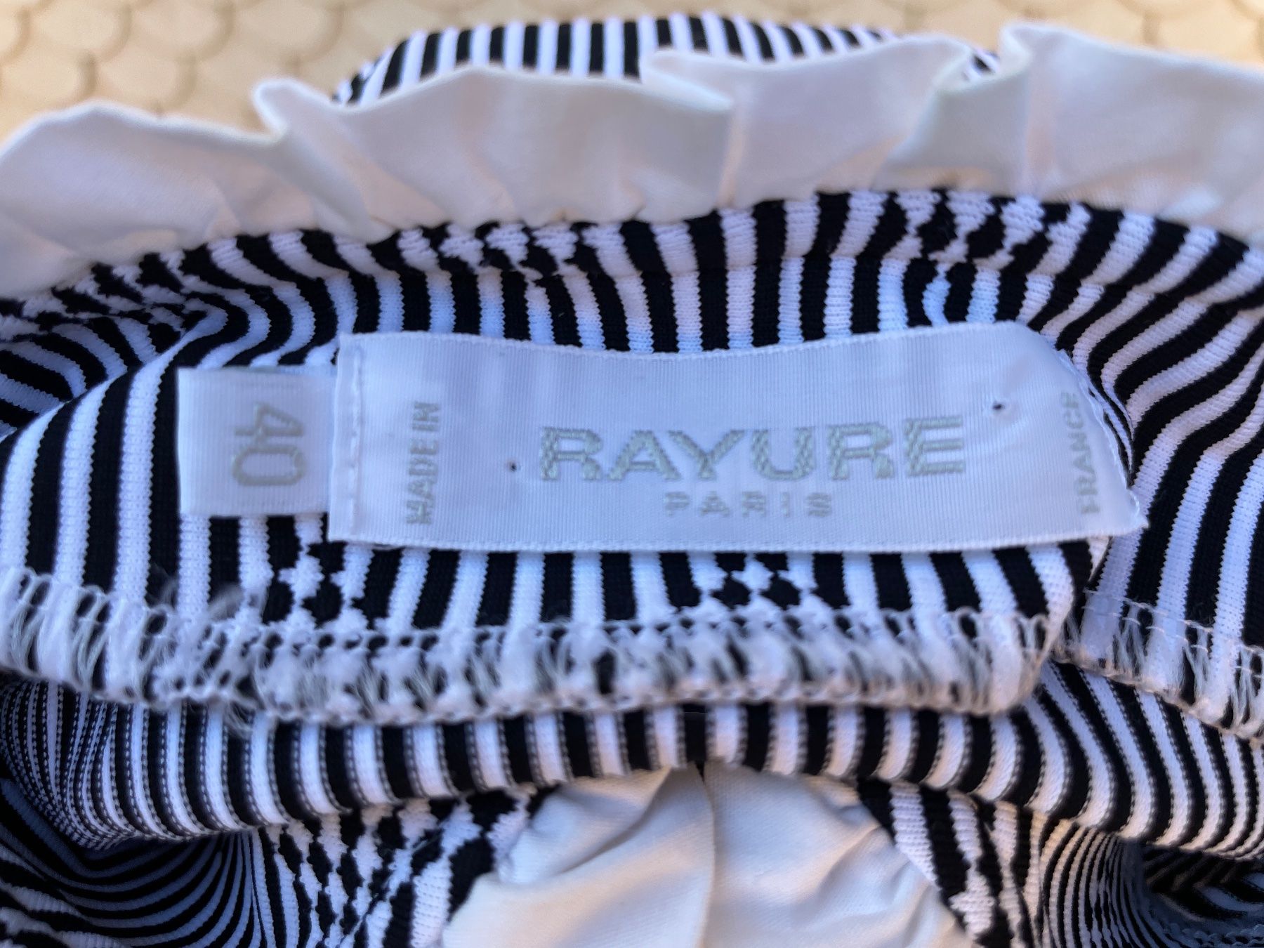 Blusen: Uniques RAYURE PARIS Jäckchen / Bluse Gr. 40 – Gebraucht aus Frasnacht von GracyStore 4