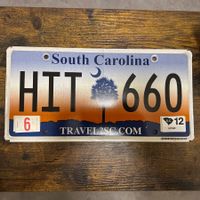 🇺🇸 U.S. Autoschild - South Carolina HIT 660 - ORIGINAL