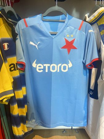 Original SK Slavia Prague 2021-23 Away Puma Football Jersey